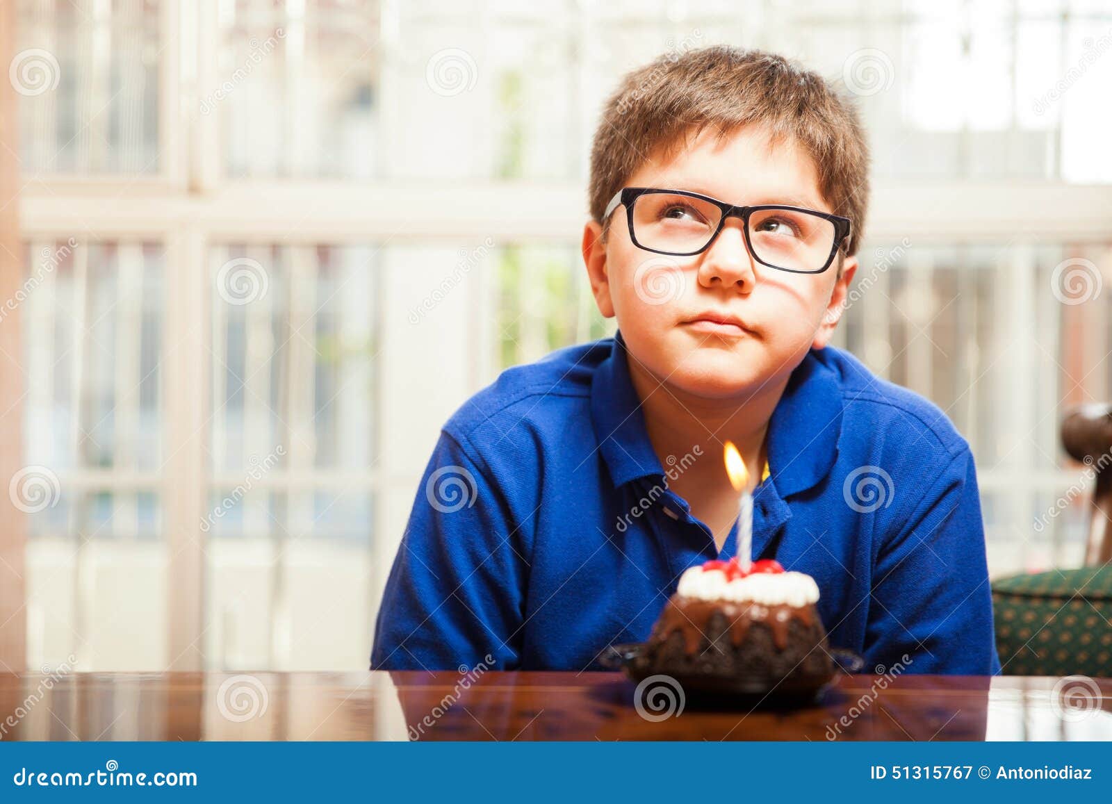 making a birthday wish