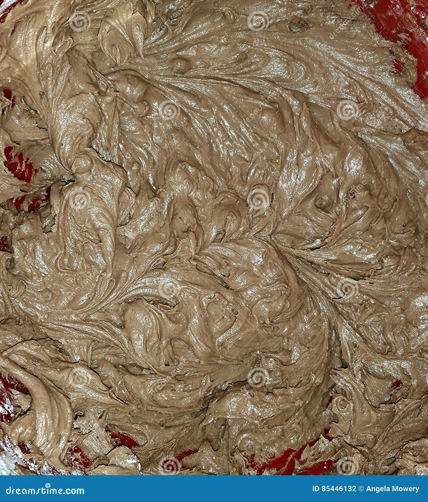 Making Chocolate Icing stock photo. Image of icing, mixing 85446132