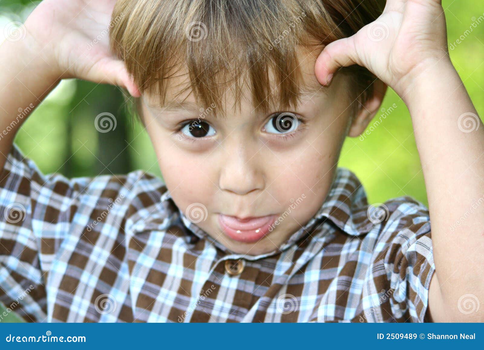 Making Faces RoyaltyFree Stock Image 1659880