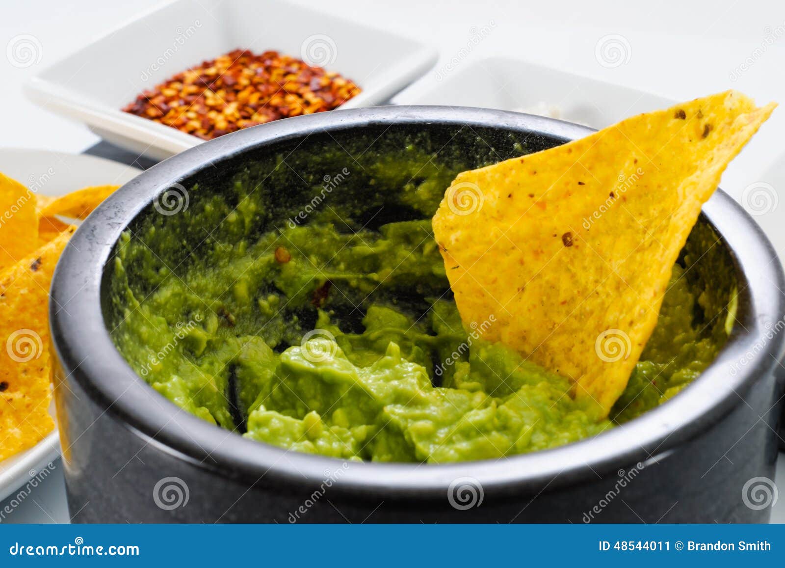 Making Guacamole stock image. Image of preparation, food 48544011