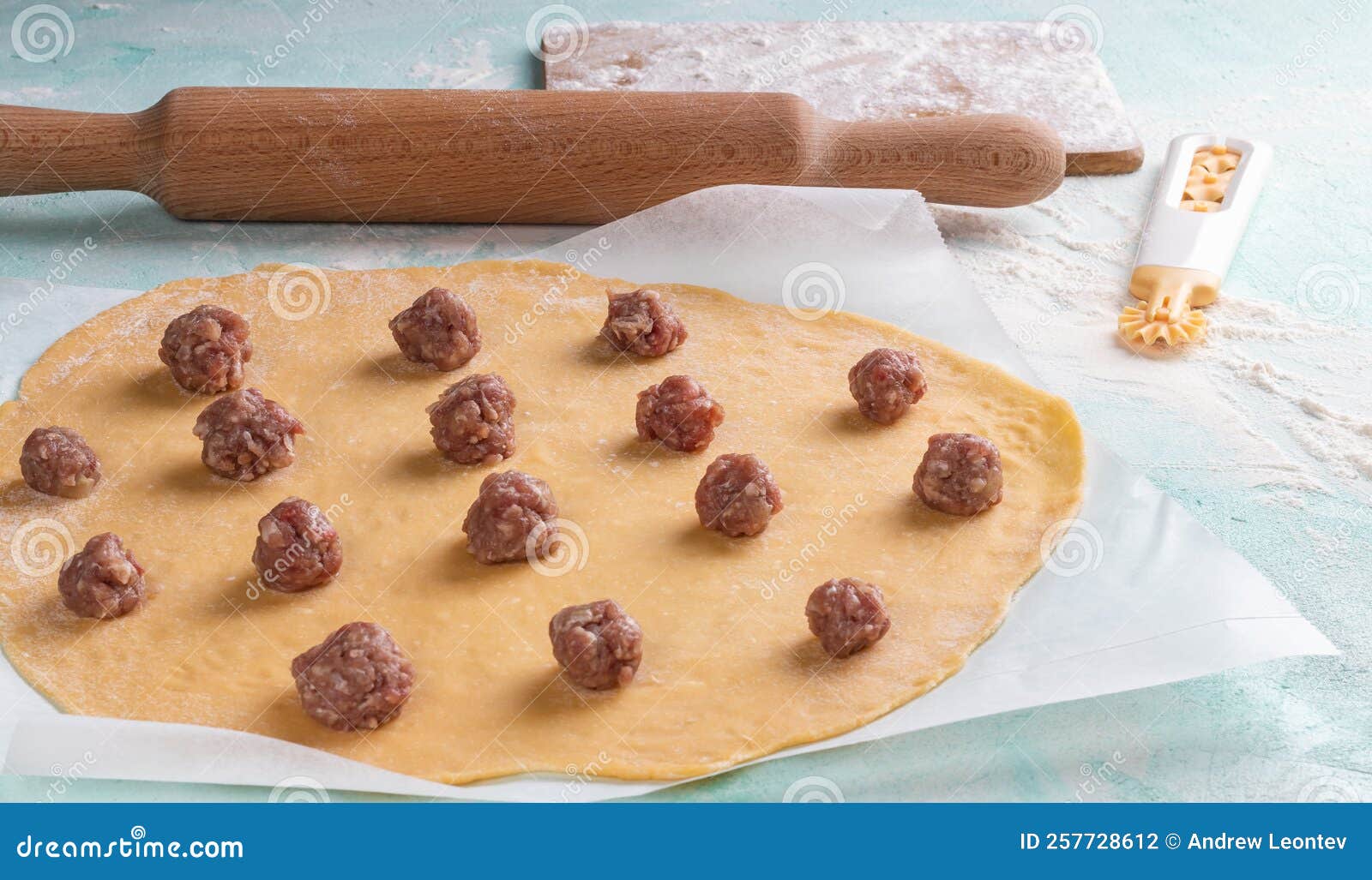 Making Homemade Ravioli Dough