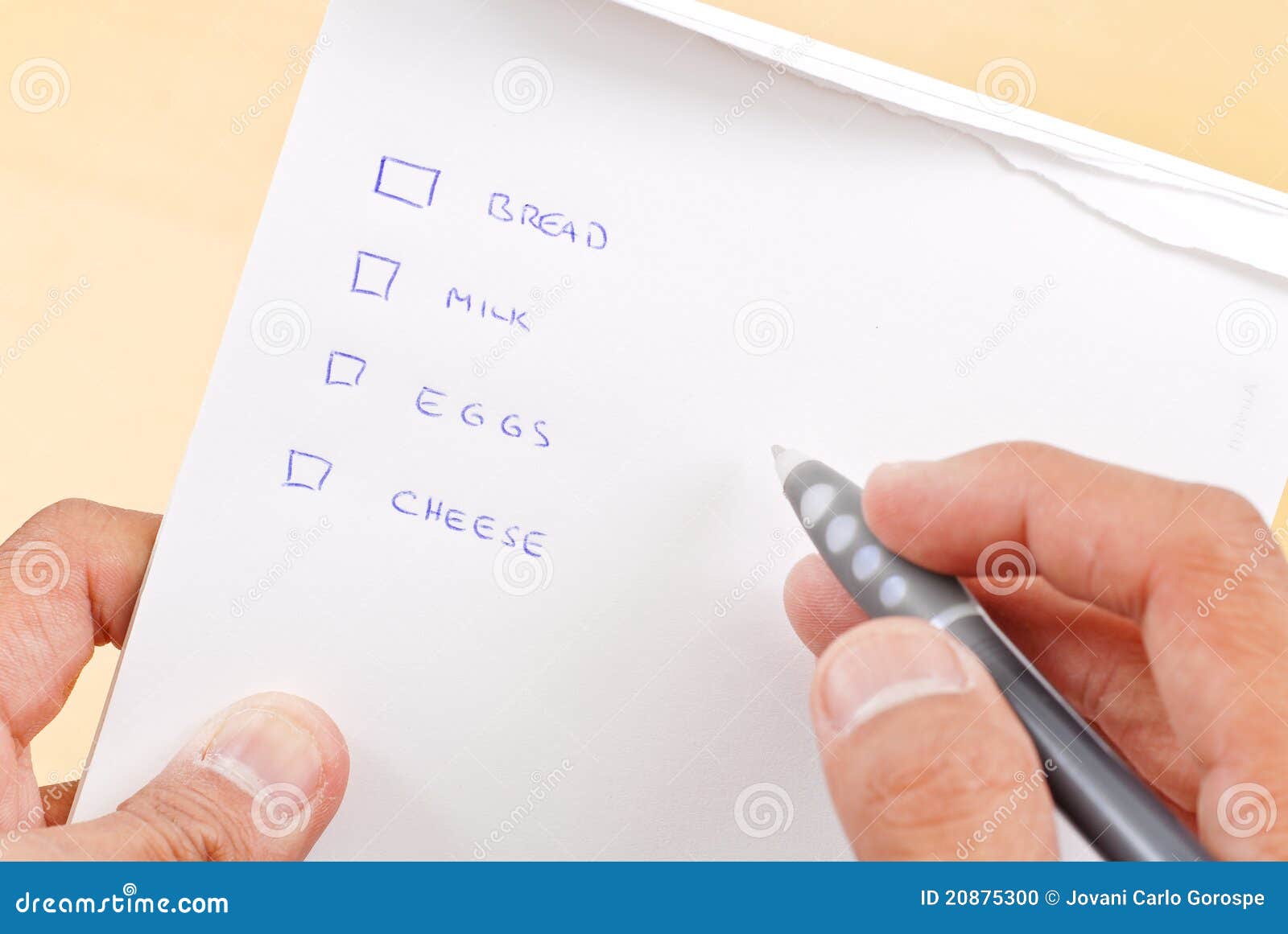 making the list stock photo image of eggs concept ingredients making a grocery list