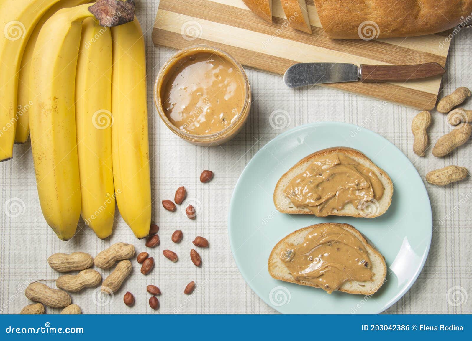 Mm Yellow Peanut And Green Peanut Butter Stock Photo - Download
