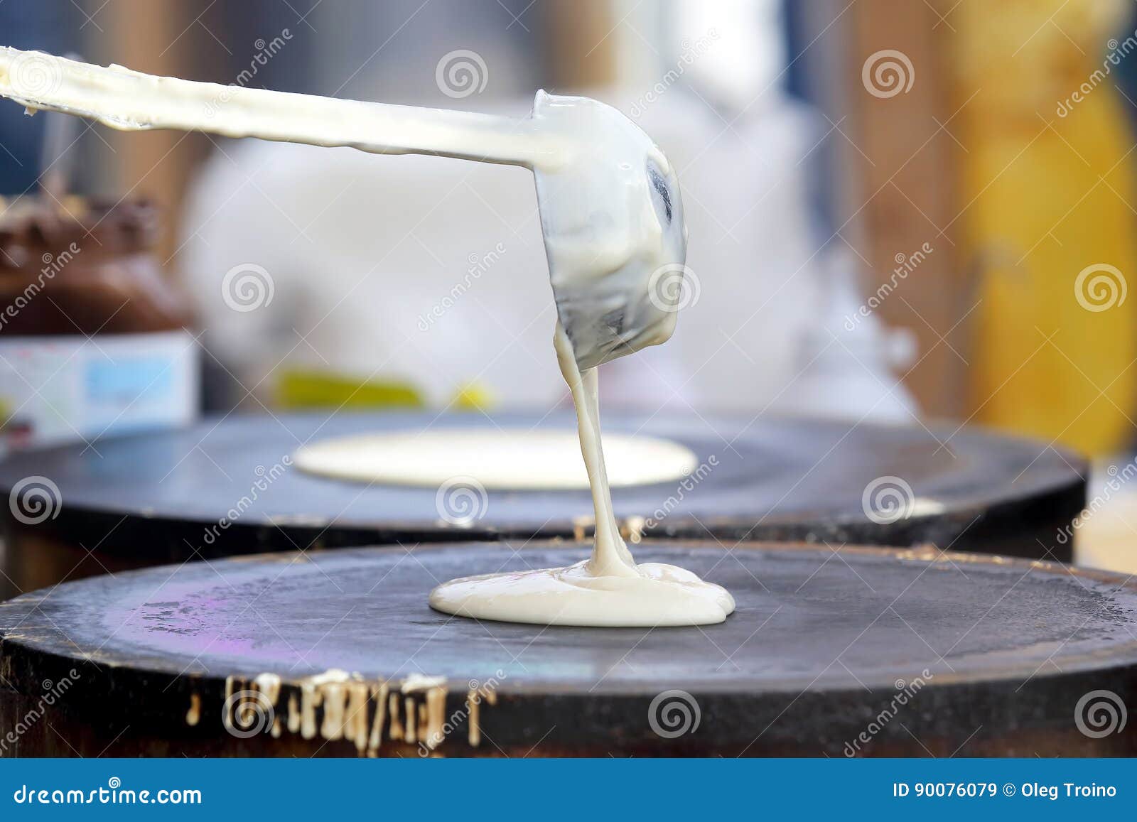Making Pancakes on the Stove Stock Image Image of plate, dinner 90076079