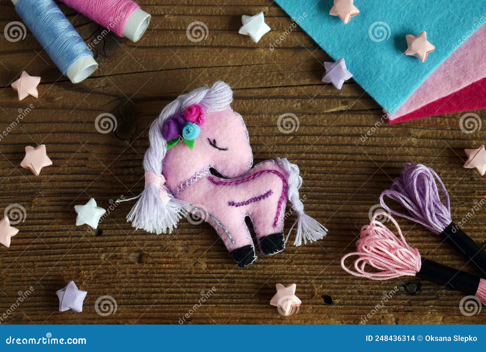 Pink Unicorn Crafts