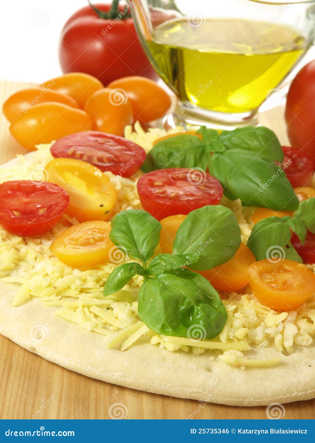 Making a pizza stock photo. Image of cheese, vegetables 25735346