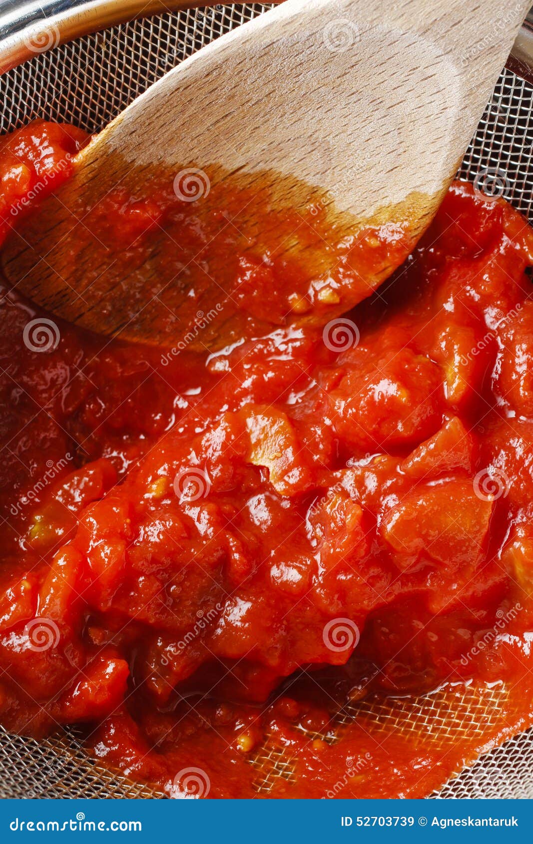 Making tomato sauce stock image. Image of cookbook, herbs 52703739