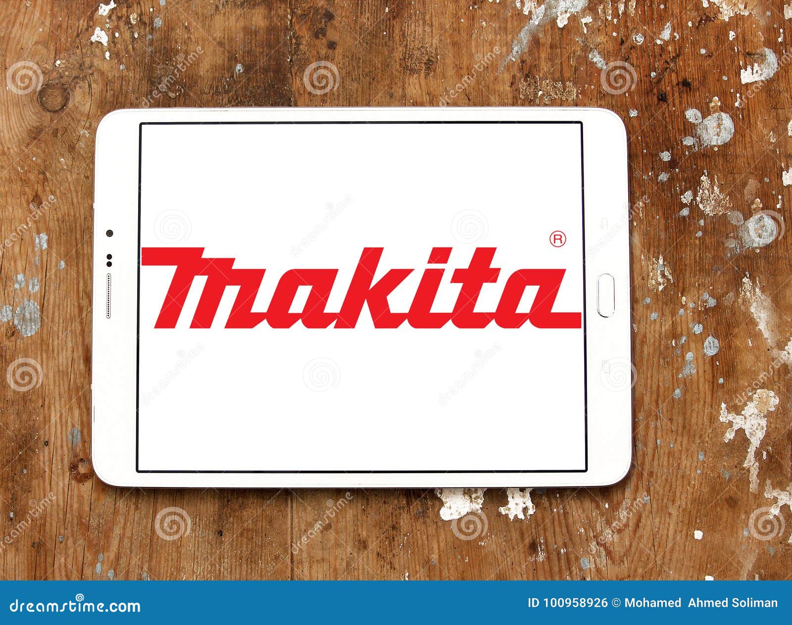 Makita Corporation logo editorial photo. Image of makita - 100958926