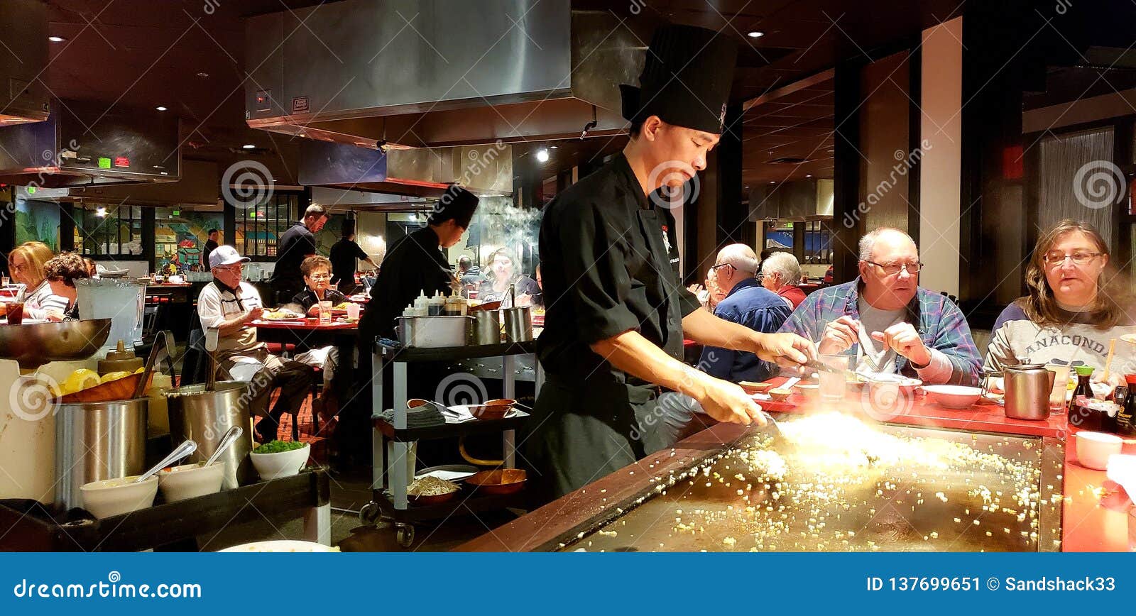 Japanese Steakhouse editorial photo. Image of florida - 137699651
