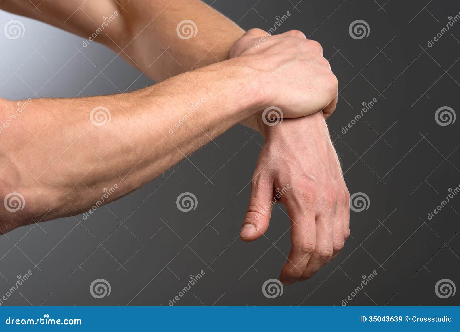 Mal de bras. illustration stock. Illustration du anéantissement 35043639