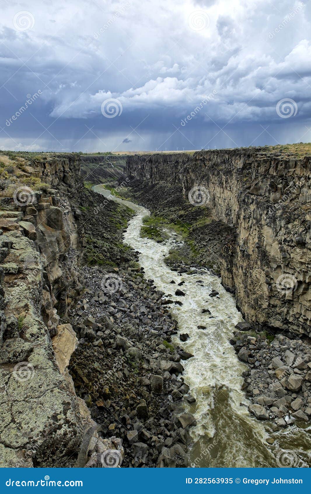 Malad in Southern Idaho Stock Image Image of twin, landscape 282563935