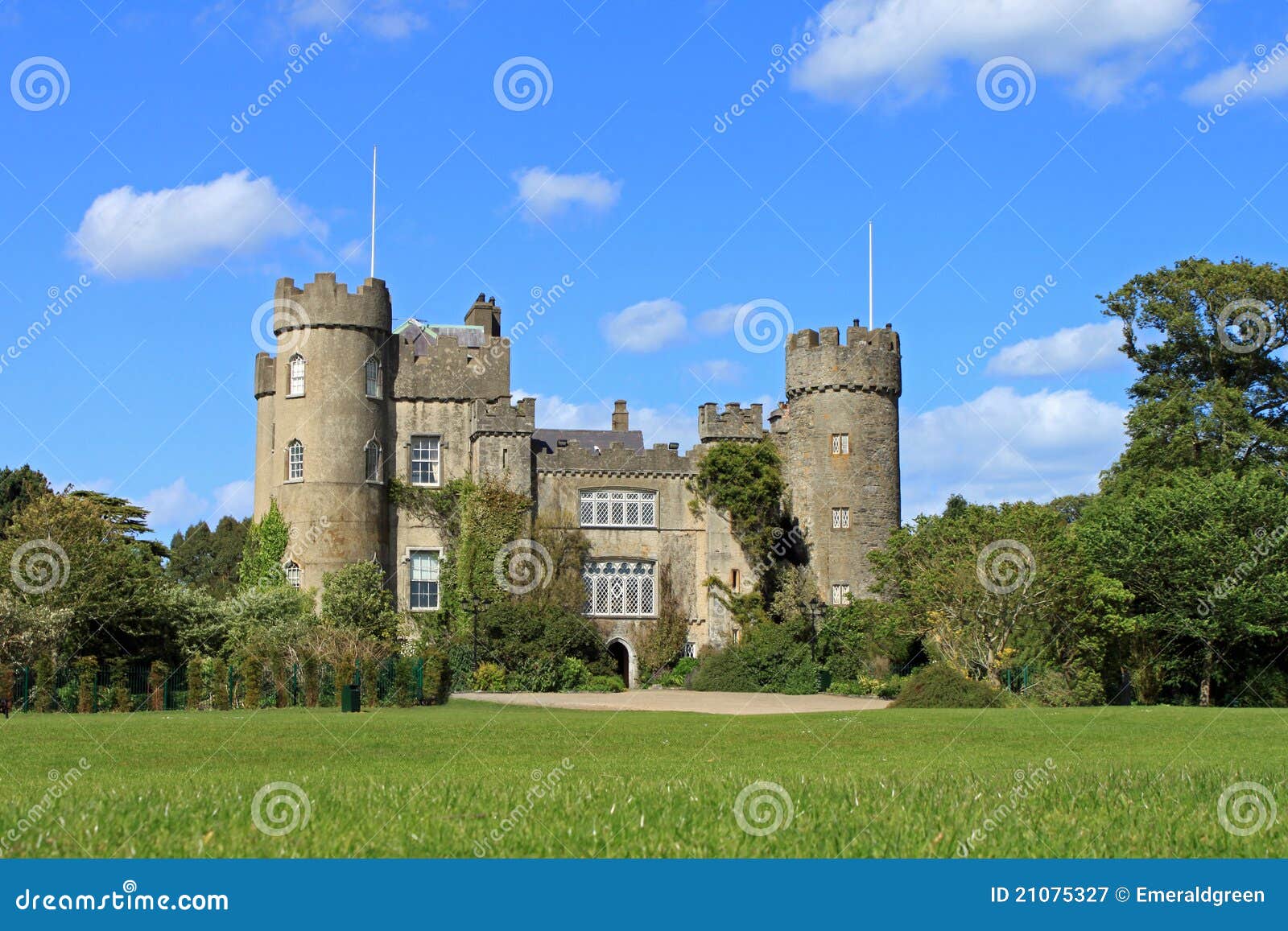 Malahide Castle 2 stock image. Image of dublin, heritage 21075327