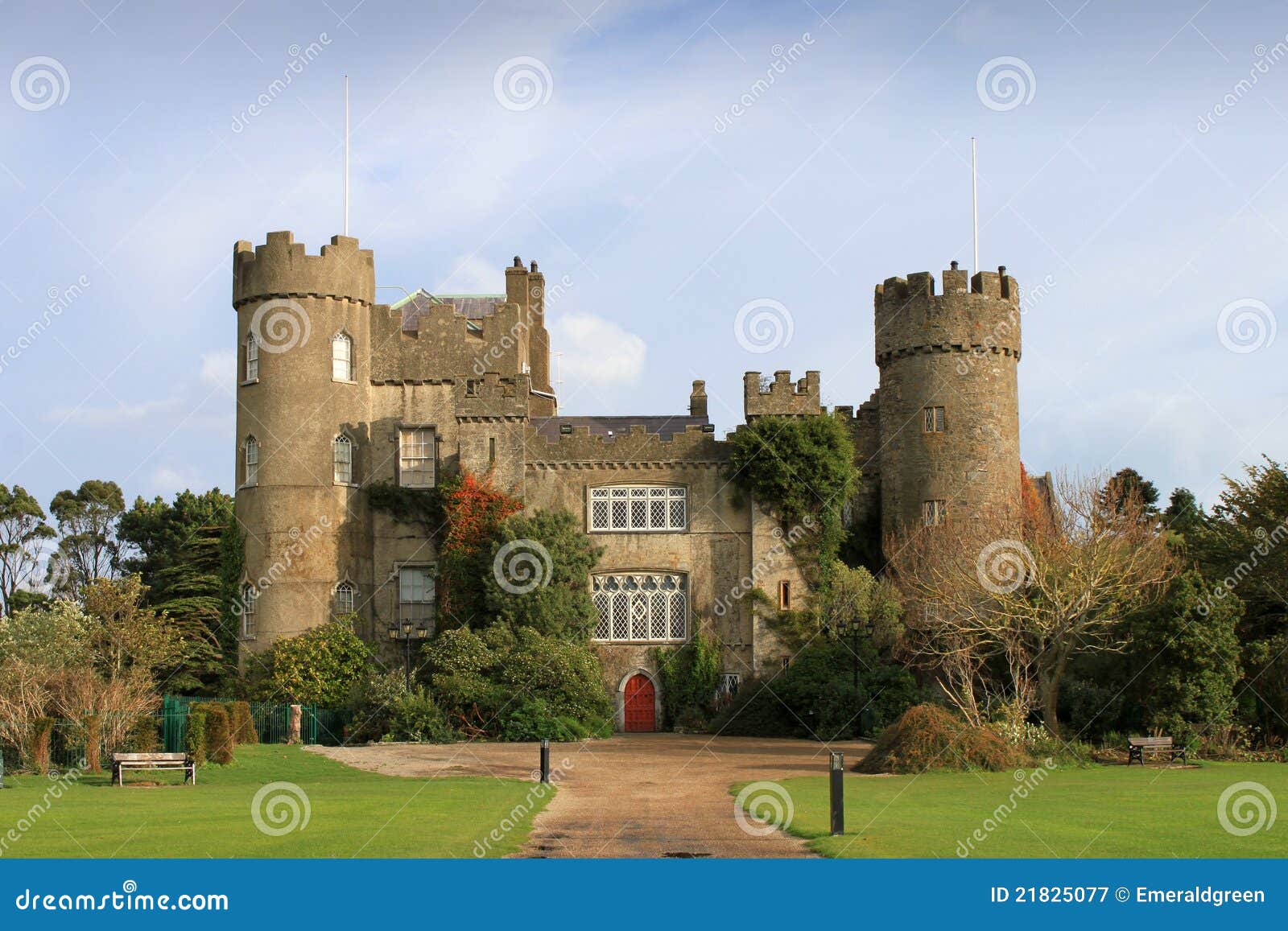 Malahide Castle, County Dublin. Stock Image Image of historic, dublin