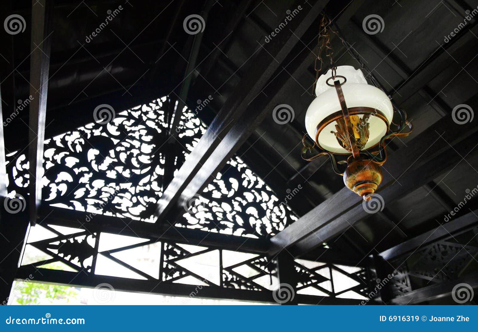 Malay ethnic lantern stock image. Image of antique, architectures 6916319