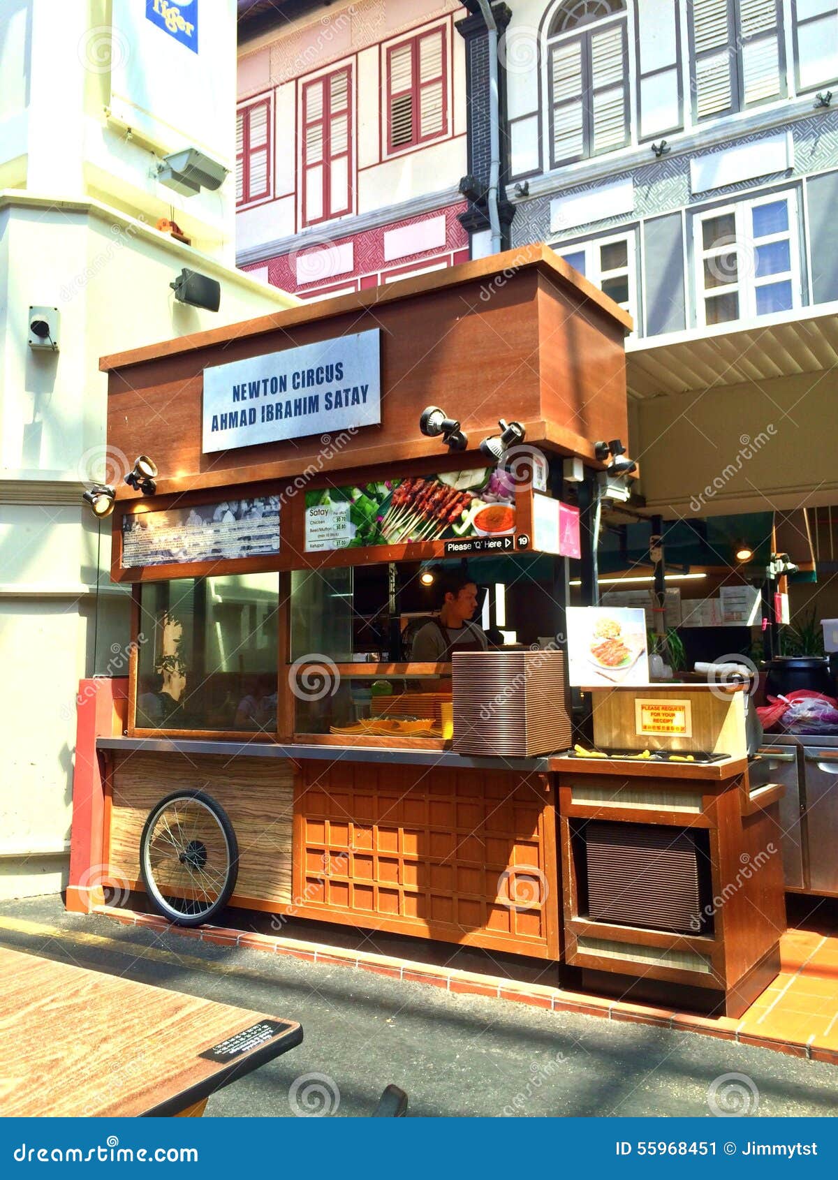 Malay Food Stall Chinatown Singapore Editorial Photo Image Of Meal Display