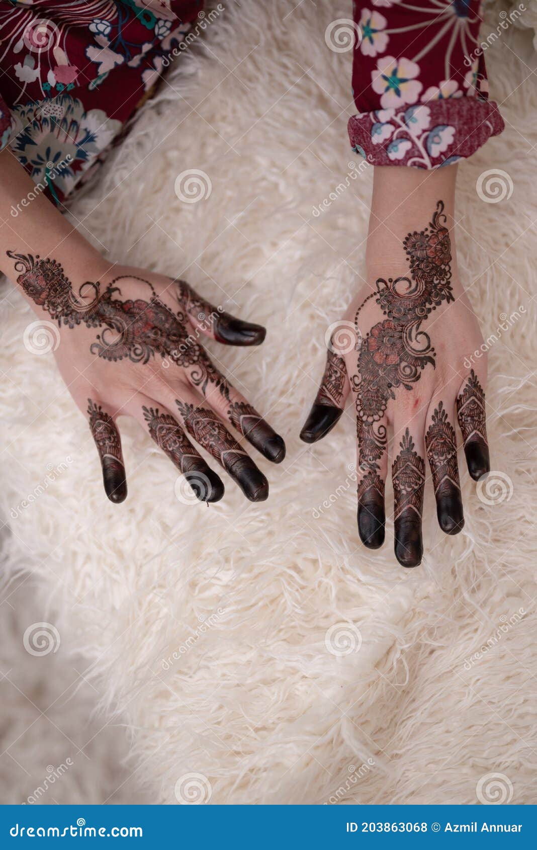 Henna Design Stock Photo Image Of 2020 Event Color 203863068