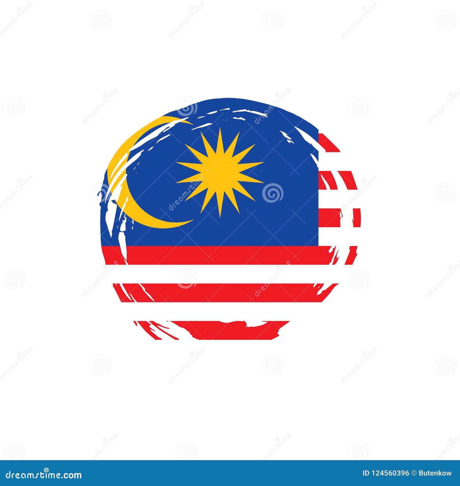 Download Malaysia Flag, Vector Illustration Stock Illustration ...