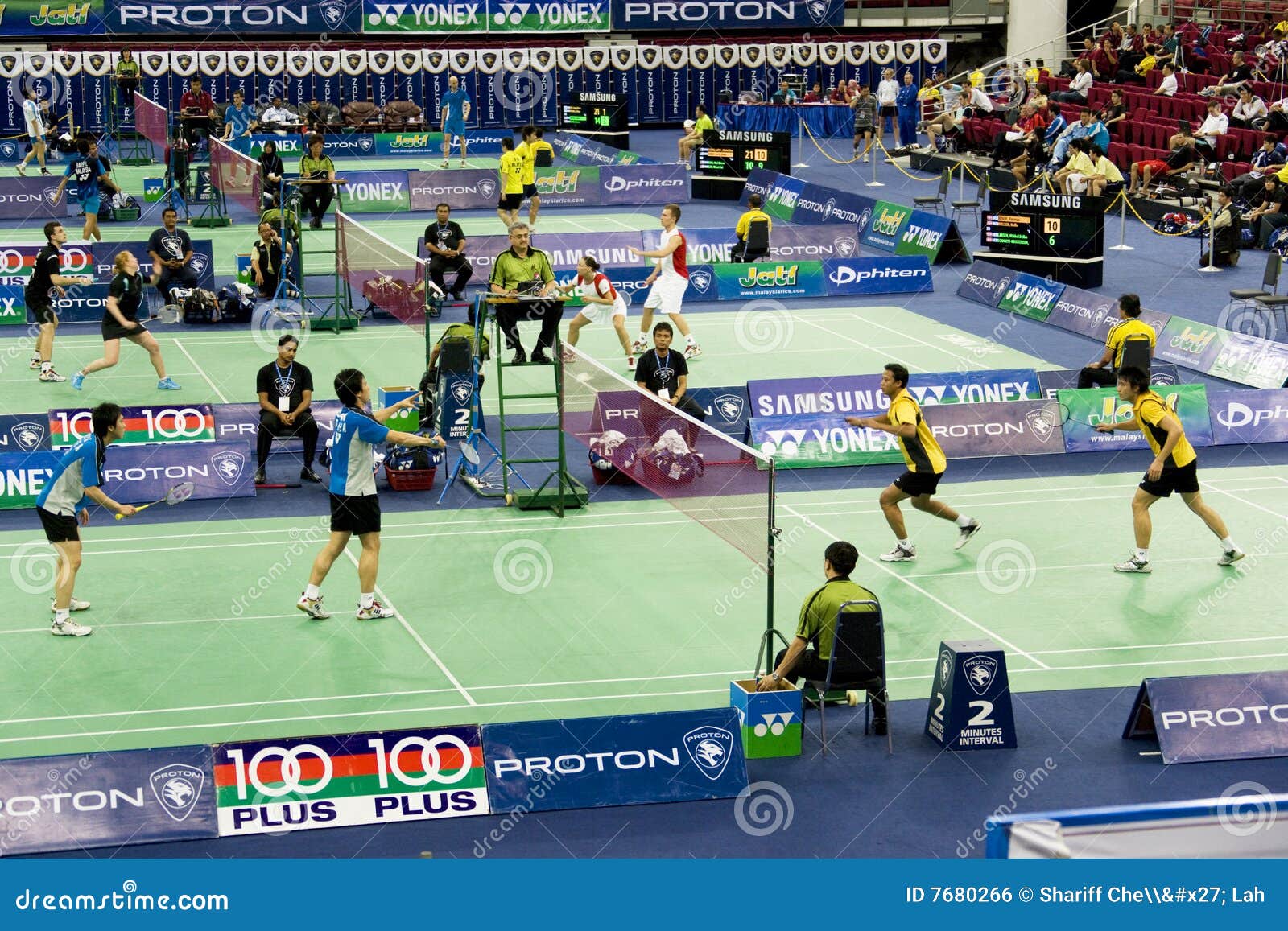 Malaysia Open Badminton Championship 2009 Editorial Photo  Image of