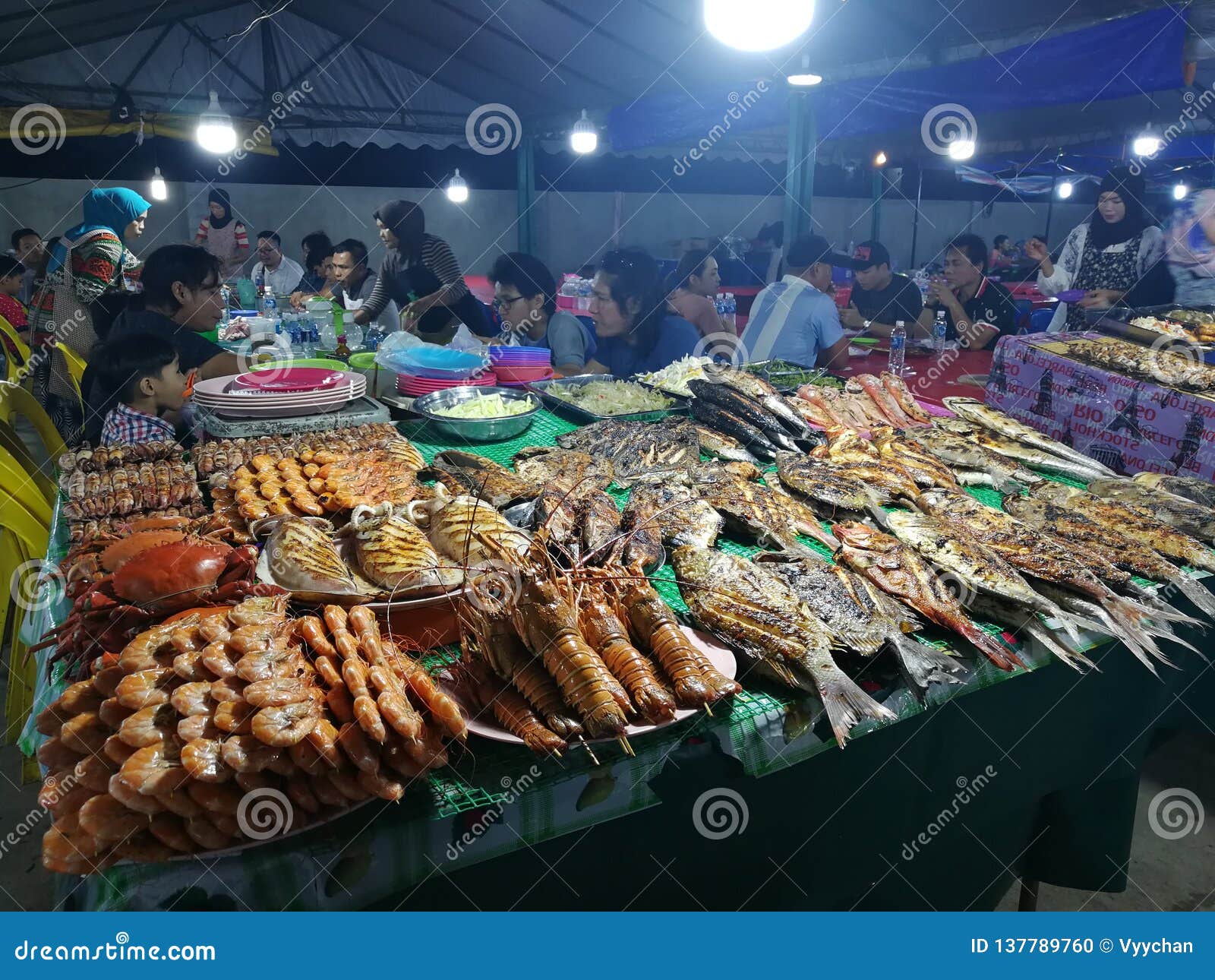Gaya street night market