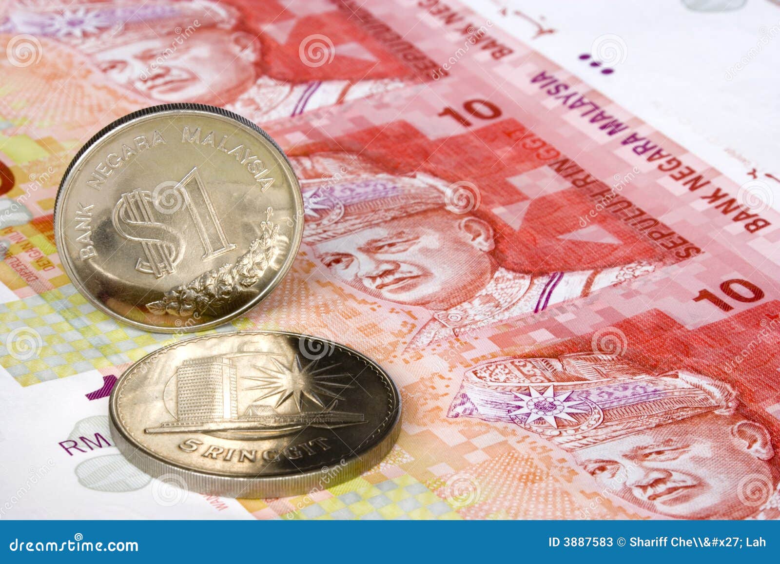 Malaysian currency stock image. Image of banknotes, valuable  3887583