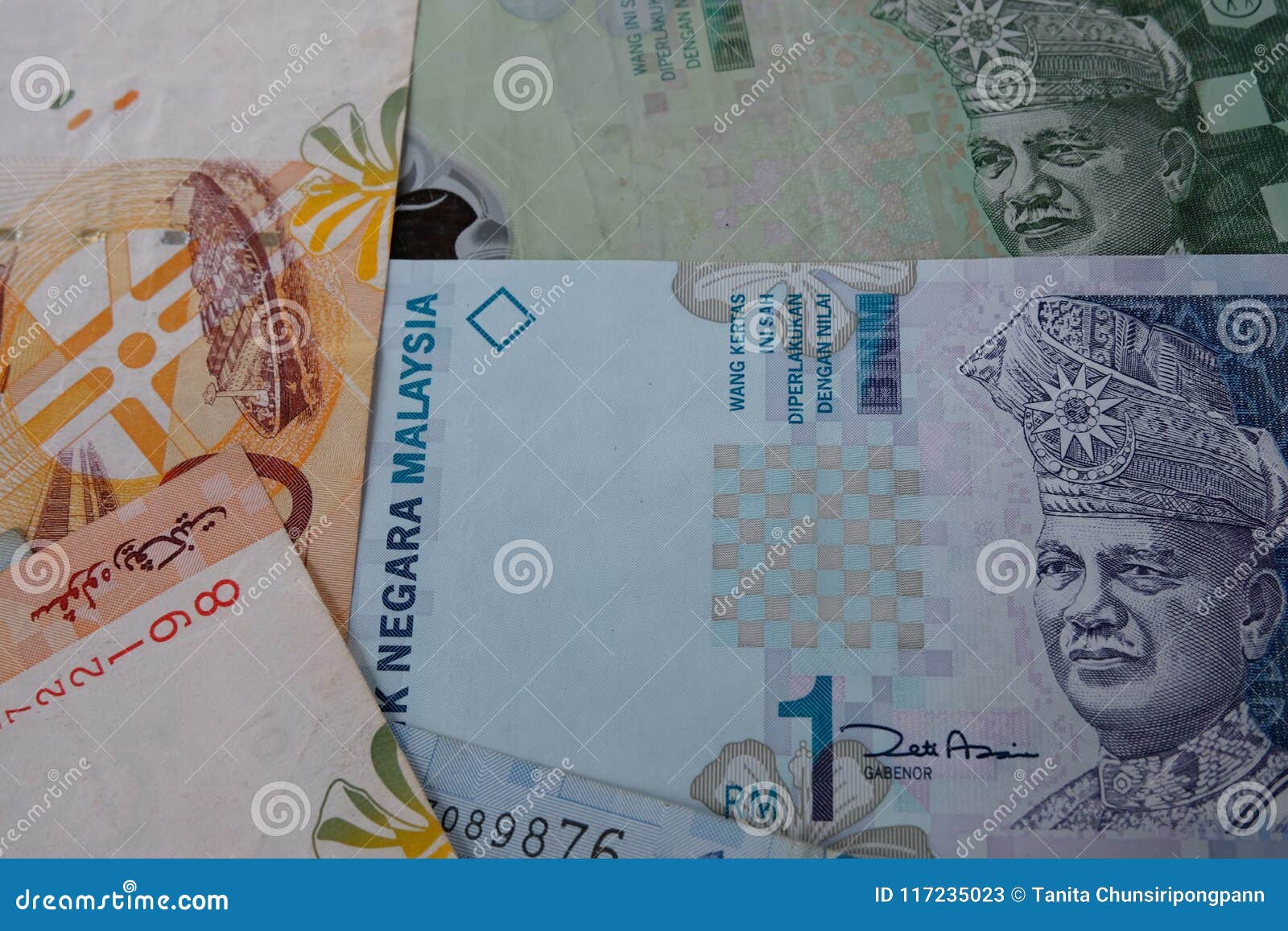 Malaysian Rupee banknote. stock image. Image of malaysia  117235023