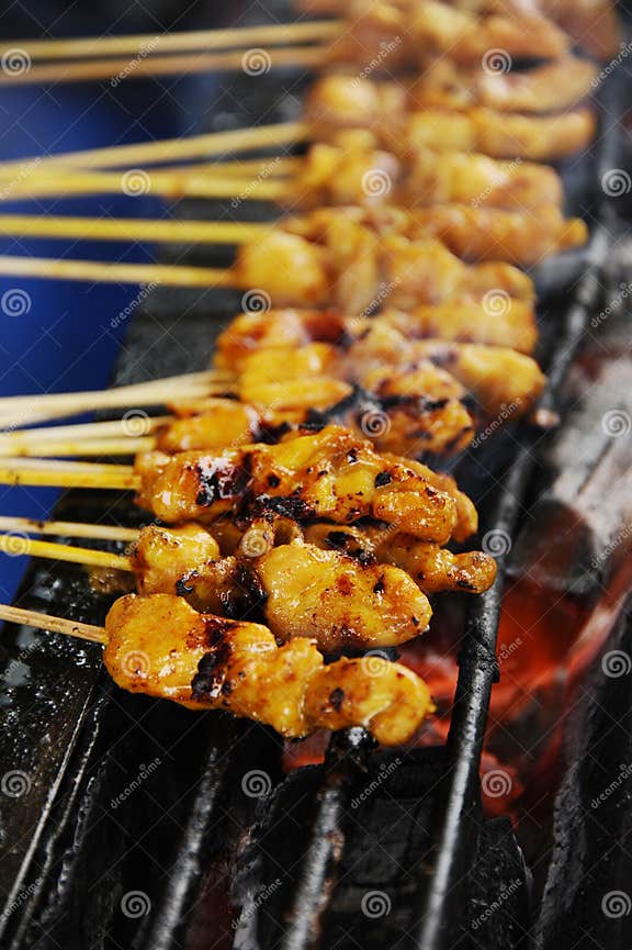Malaysian Satay Cuisine stock image. Image of south, southeast 20479829