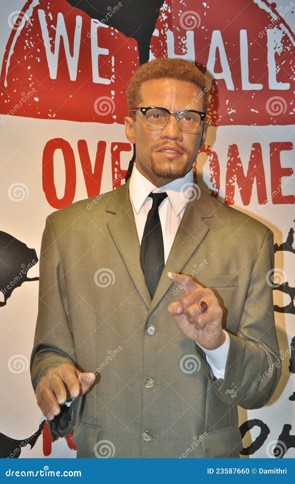 Malcolm X editorial image. Image of little, rights, tussads 23587660