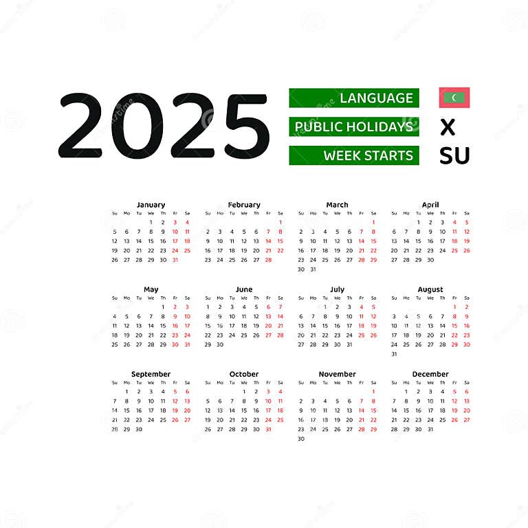Maldives 2025 Public Holiday Calendar Oona Torrie