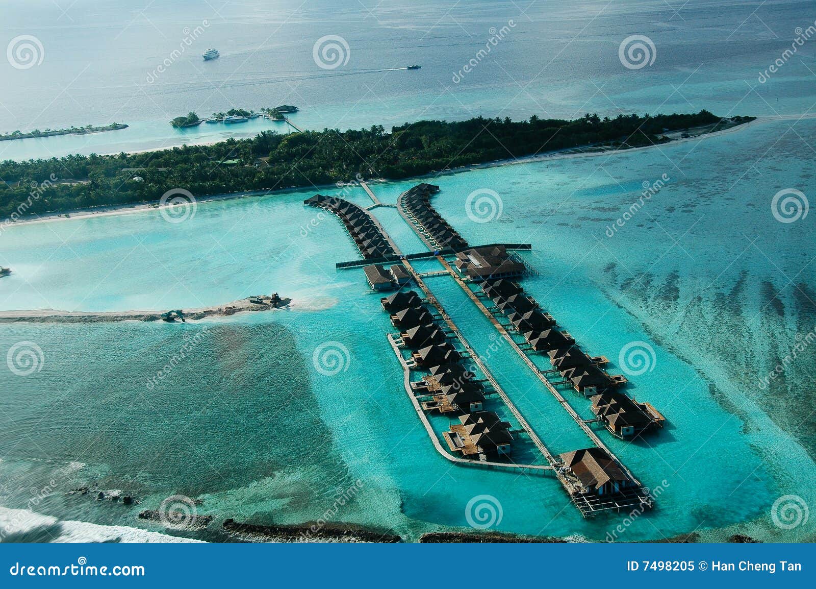 Maldives stock image. Image of vacation, relax, maldives 7498205