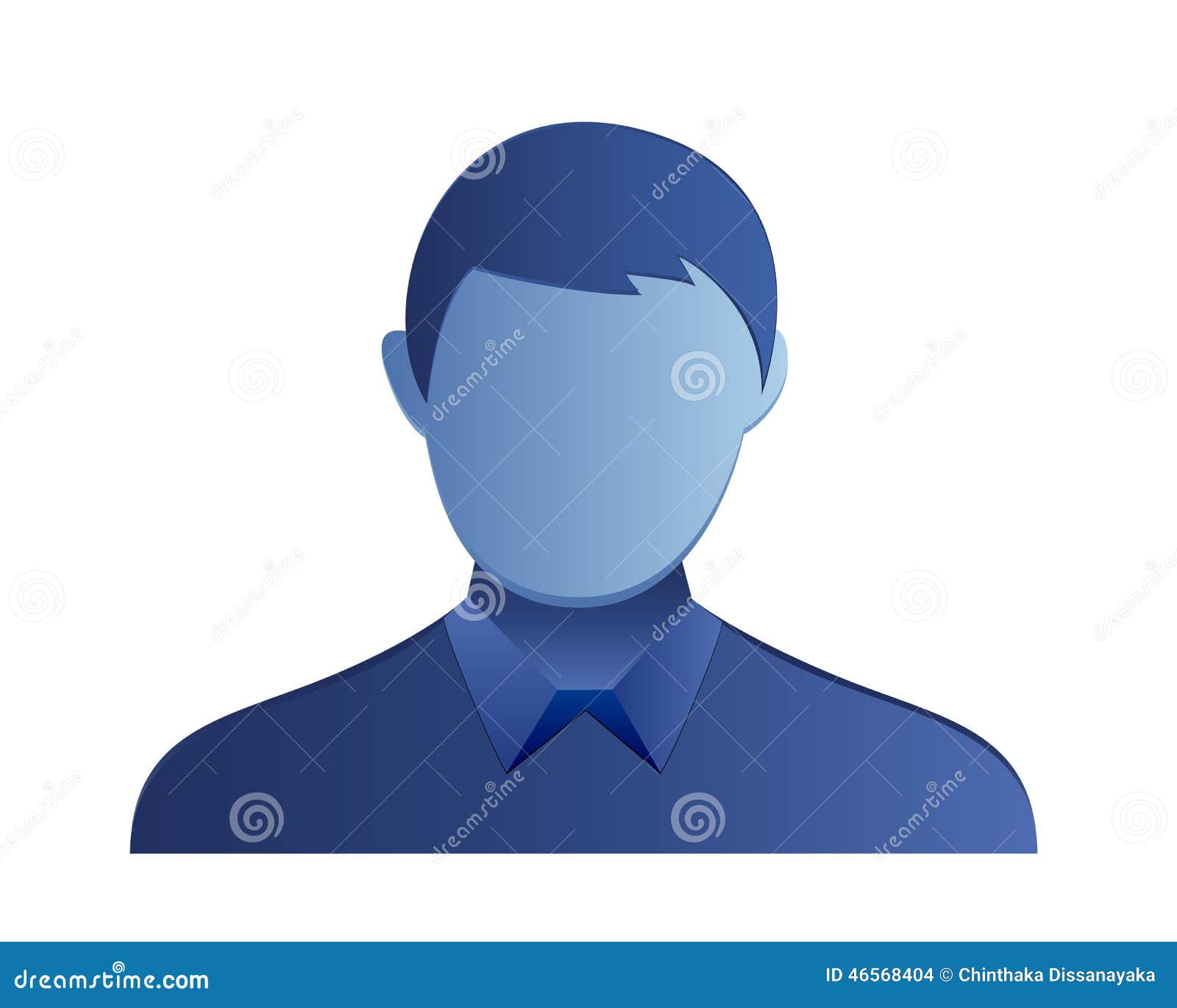 Male avatar icon stock illustration. Image of smile, glossy - 46568404
