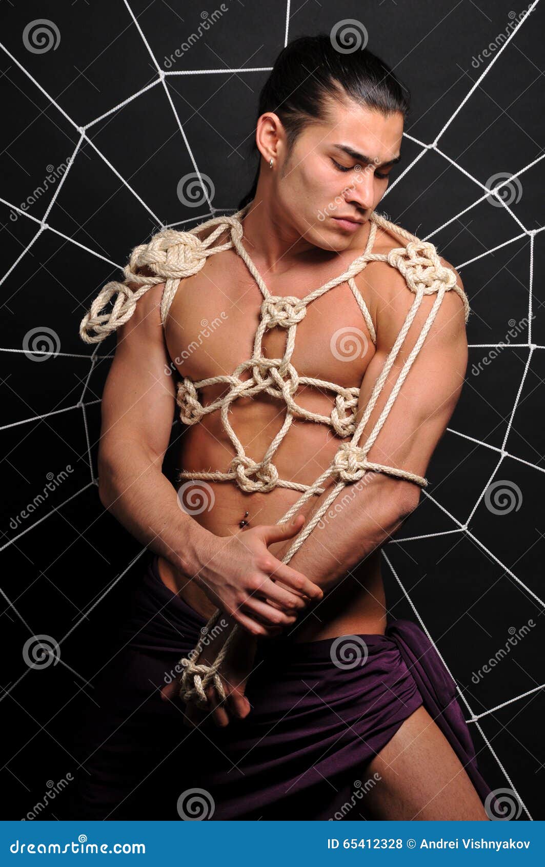 Shibari man