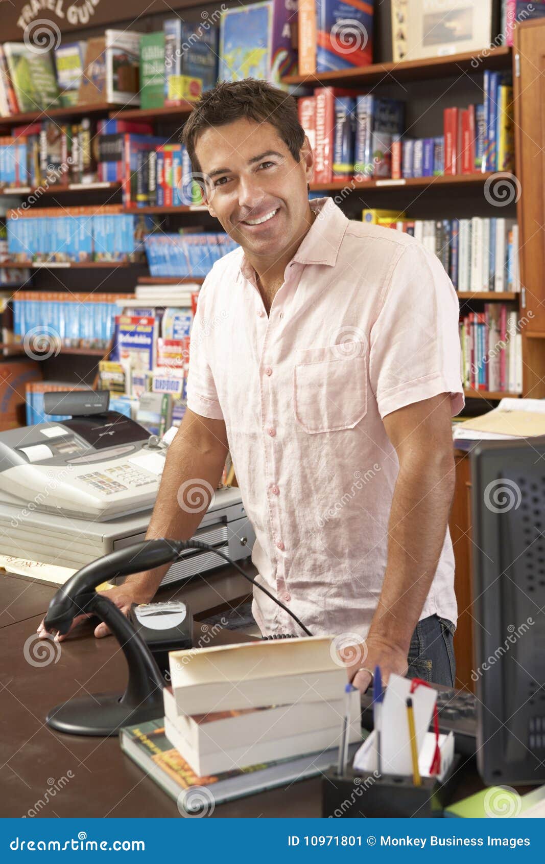 Male proprietor stock image. Image of portrait 10971801