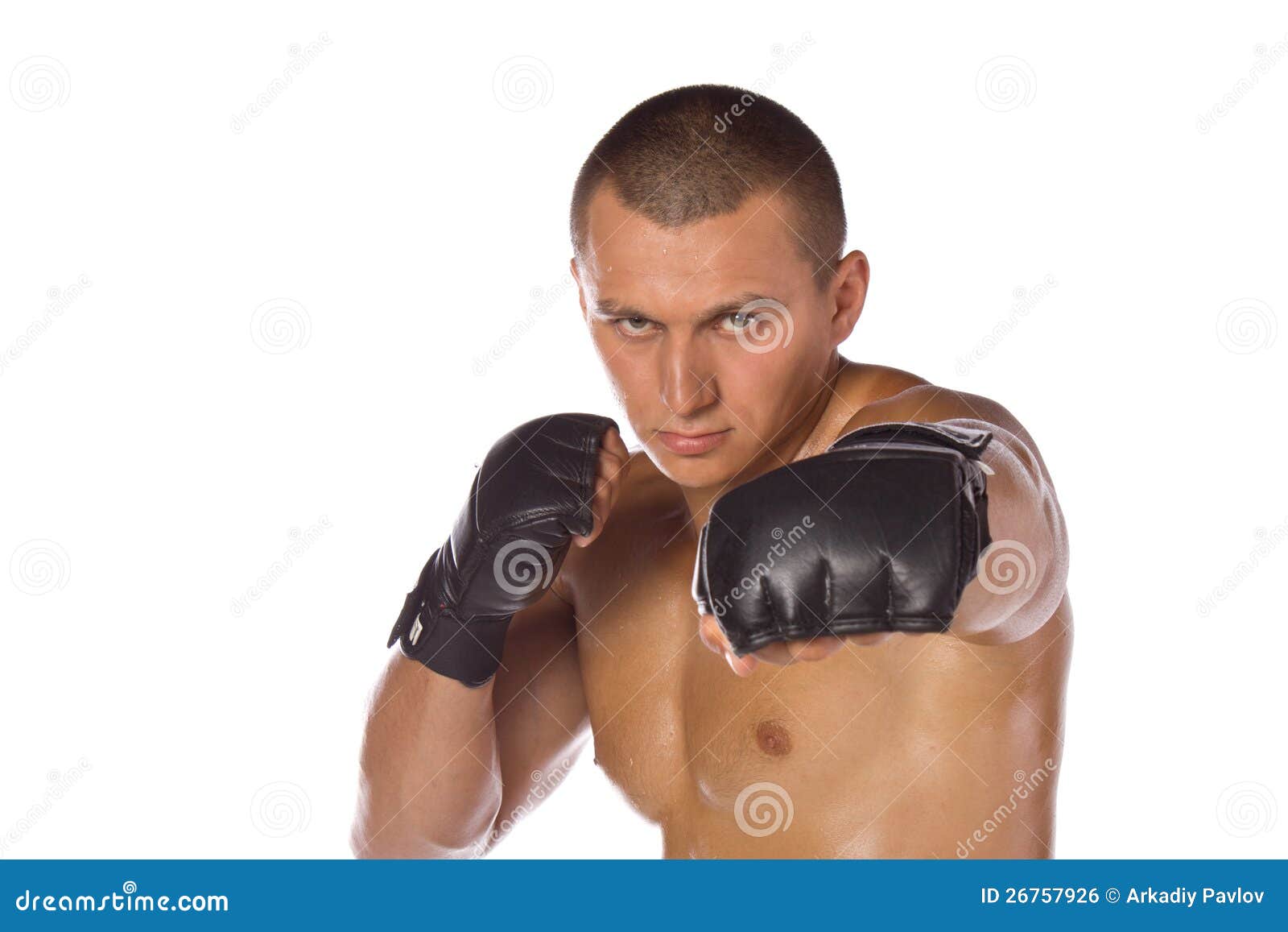 Male Boxer, a Fighter. Sports Stock Photo - Image of fighting, pectoral ...