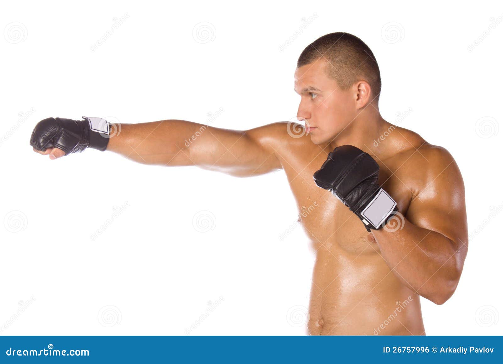 Male Boxer, a Fighter. Sports Stock Photo Image of build, karate