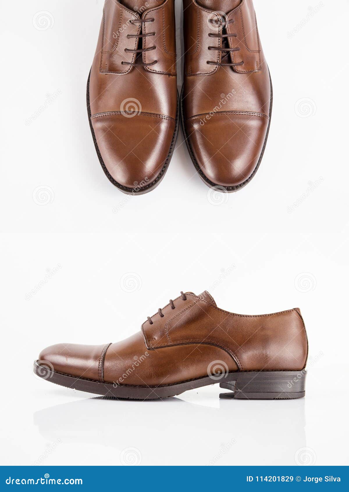 Male brown shoes leather stock image. Image of cool - 114201829