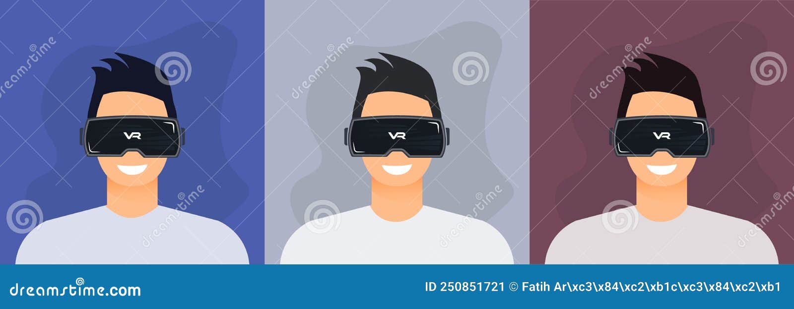 Free Vector  Character playing online video games