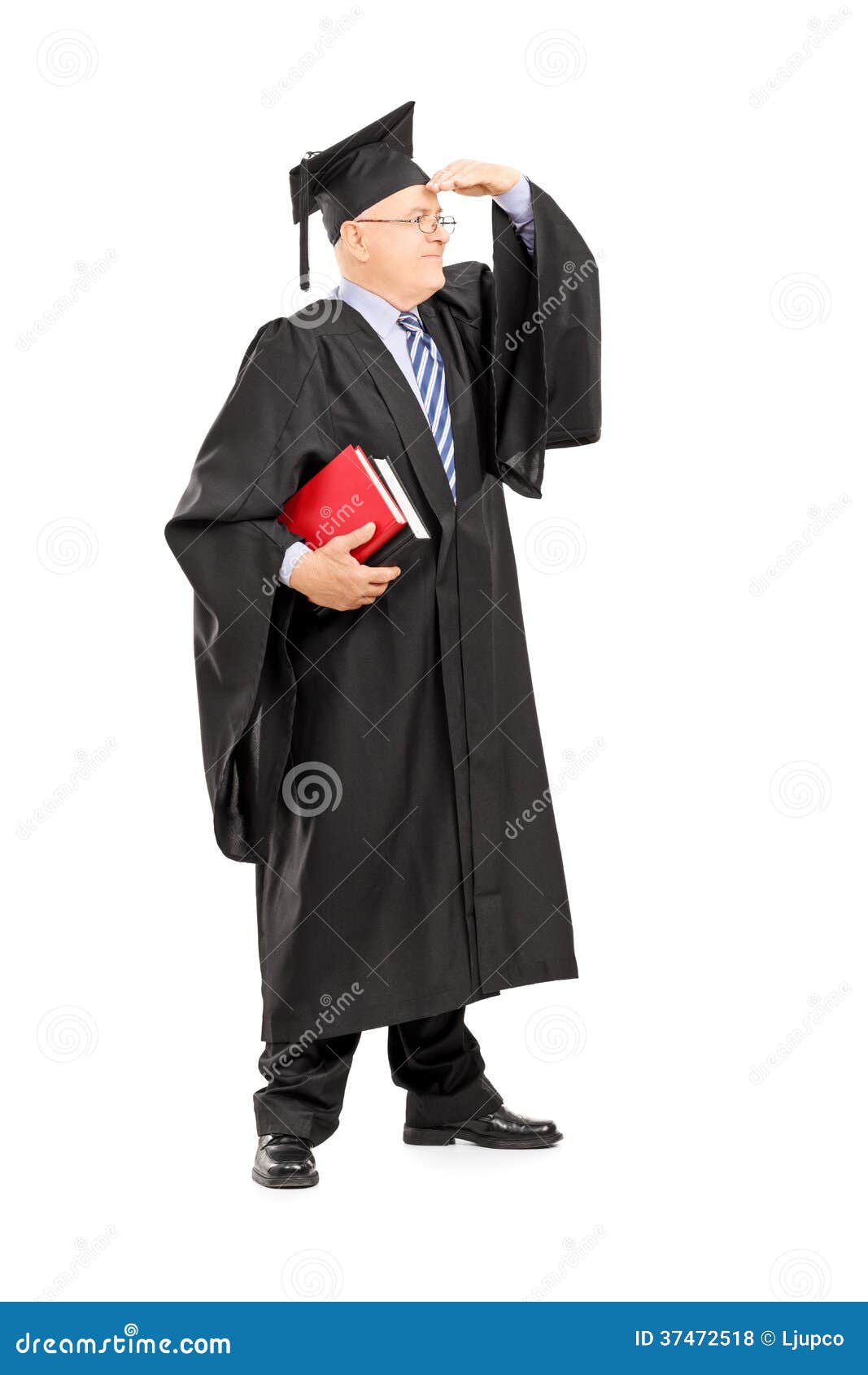 graduation gown length guys