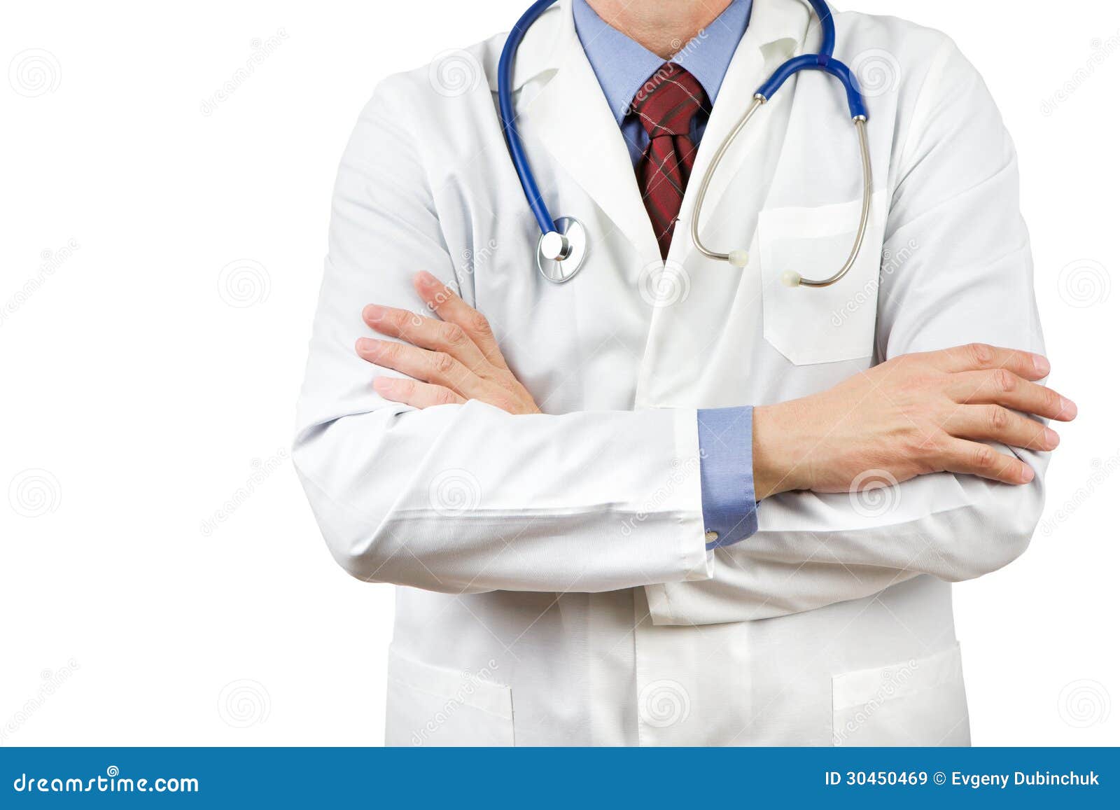 Male Doctor in Uniform with Stethoscope Stock Image Image of medicine