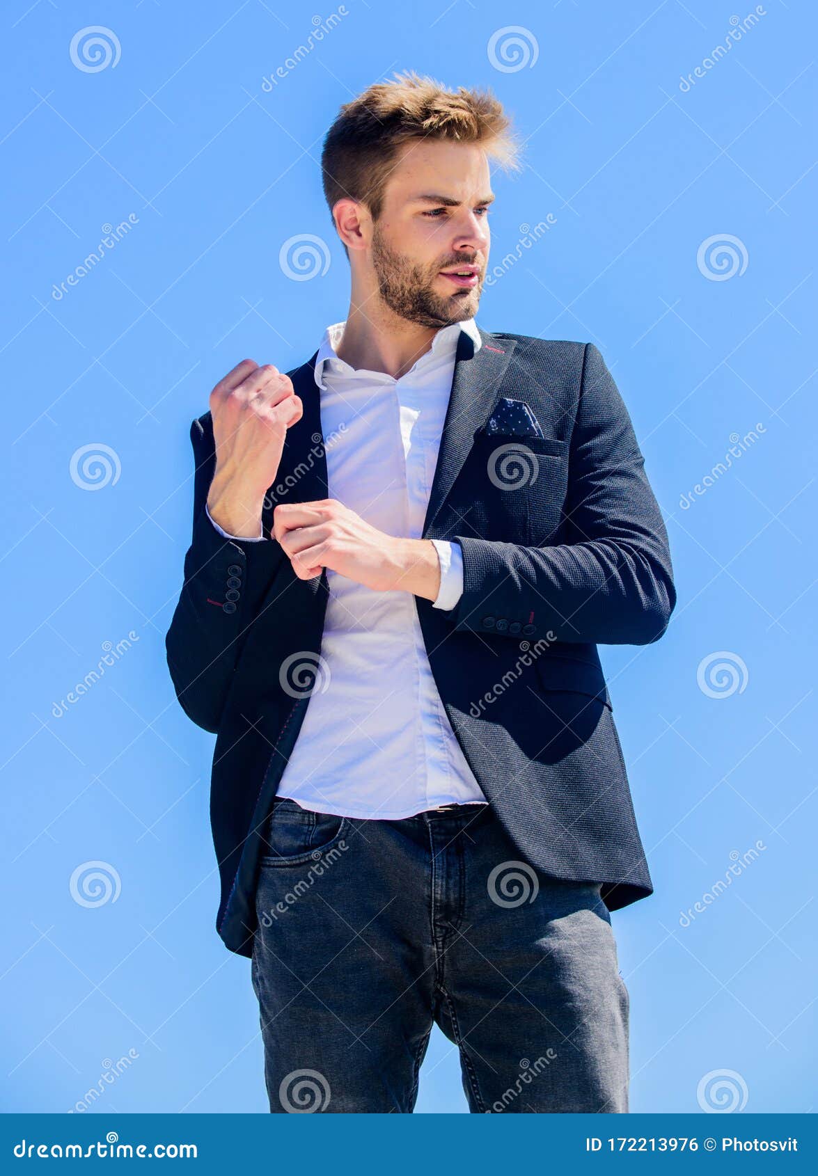 male fashion. formal style. confident handsome businessman. handsome man fashion model. looking impeccable. handsome guy