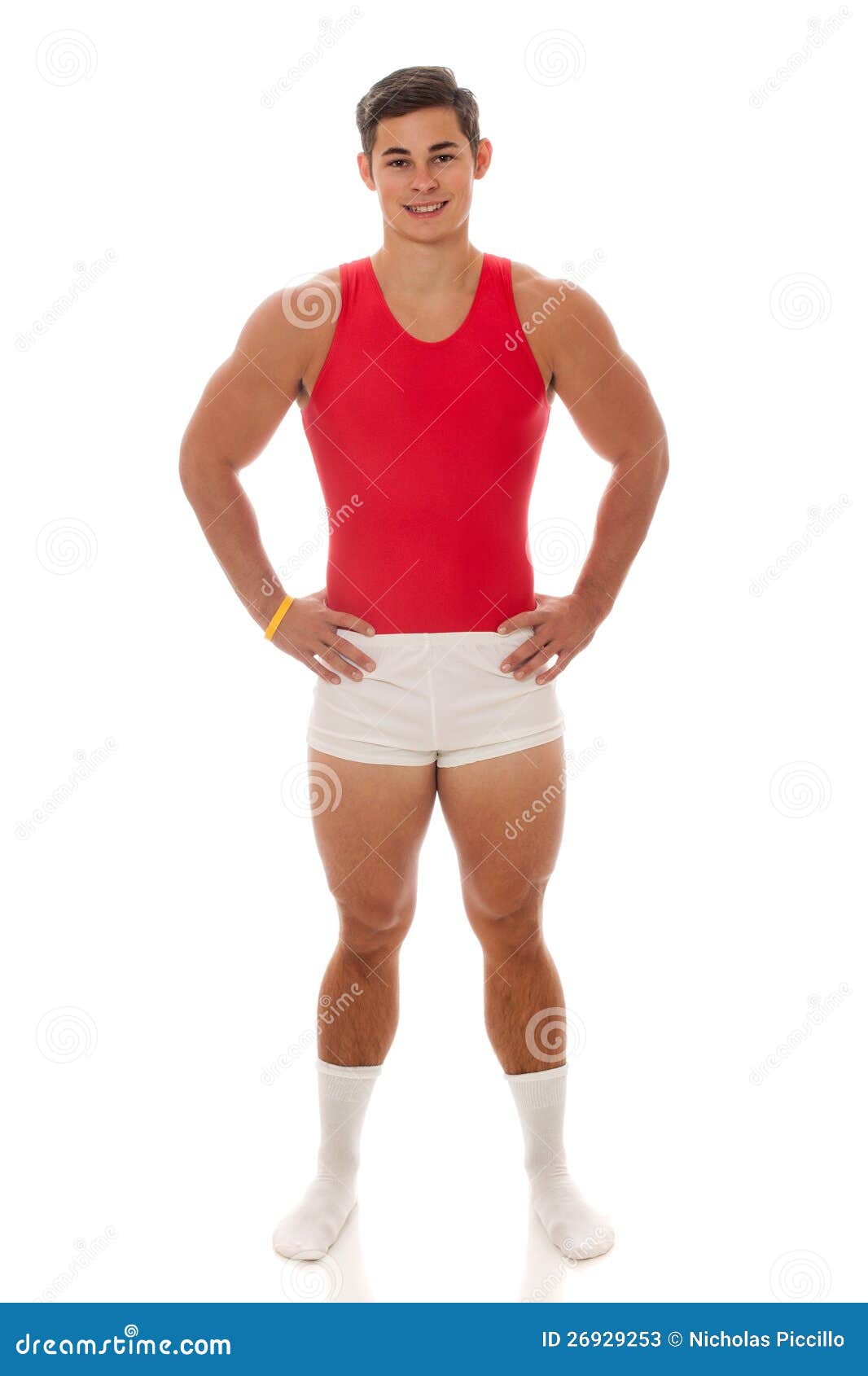 Male Gymnast stock image. Image of person, young, uniform - 26929253