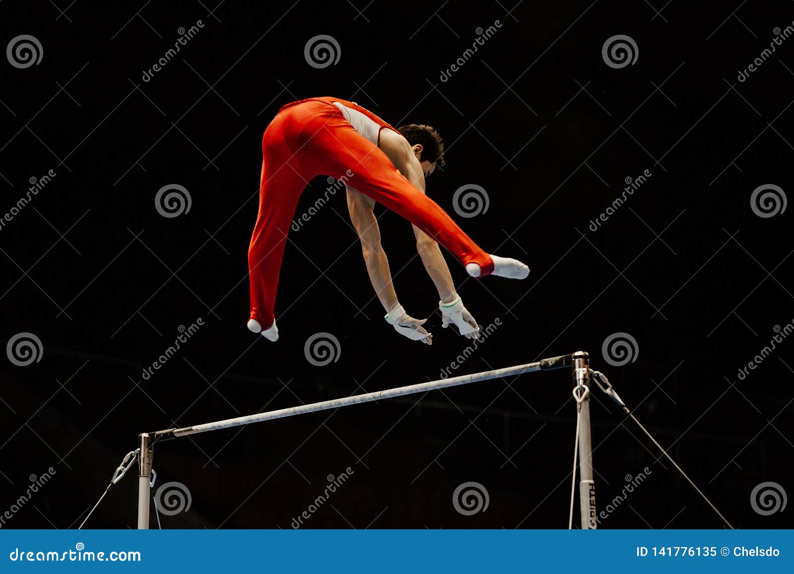 Male Gymnast Exercise Editorial Photo 141776135