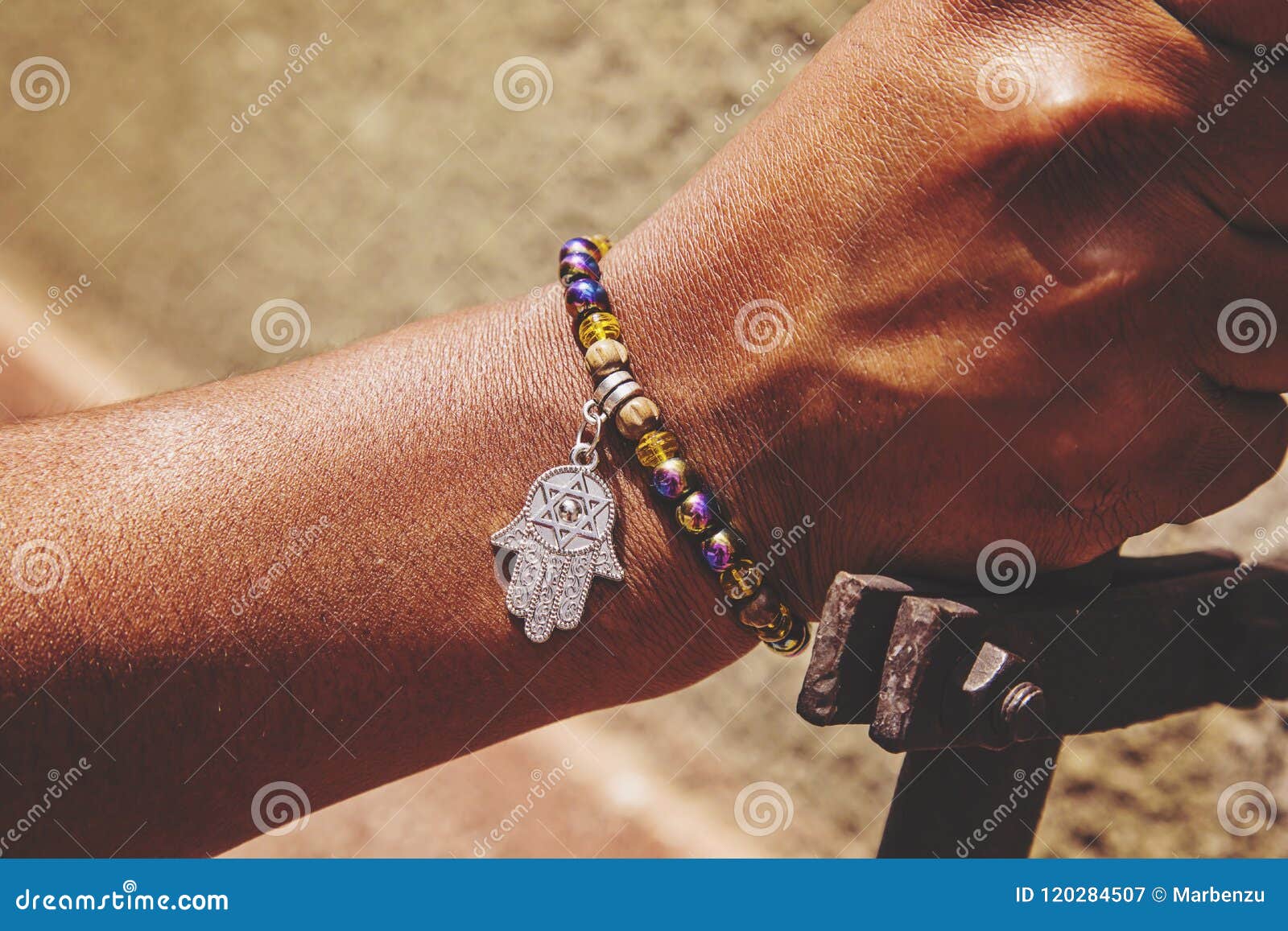 Unity | Gold-tone Hamsa Hand Bracelet | In stock! | Arkai