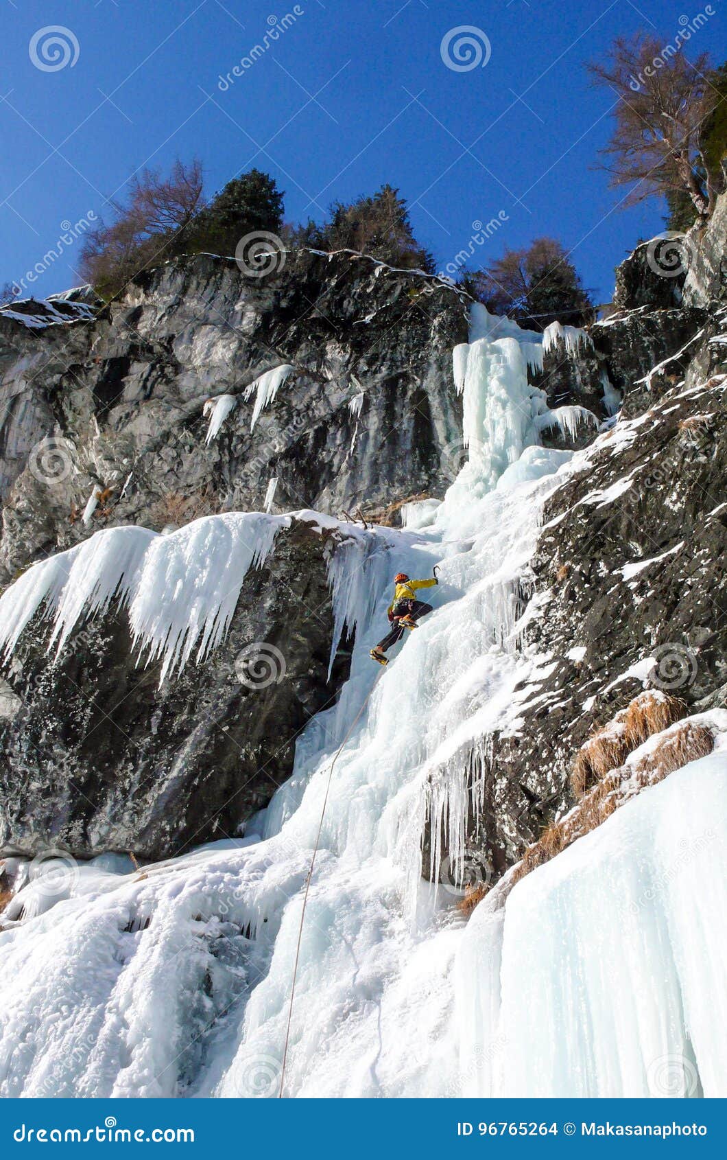 ice climber fall ice climber fall