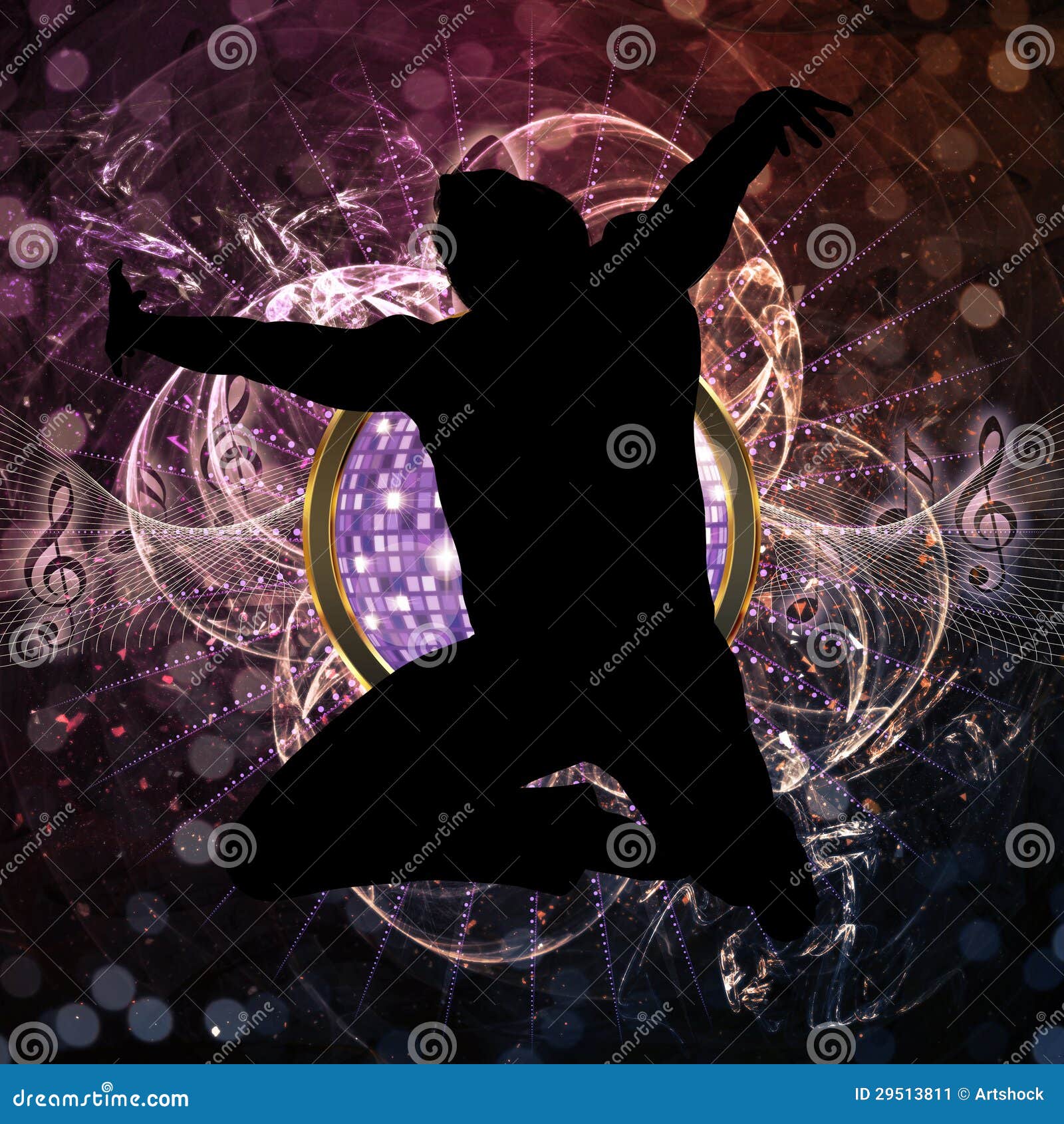 Male jumper silhouette stock illustration. Illustration of dancer