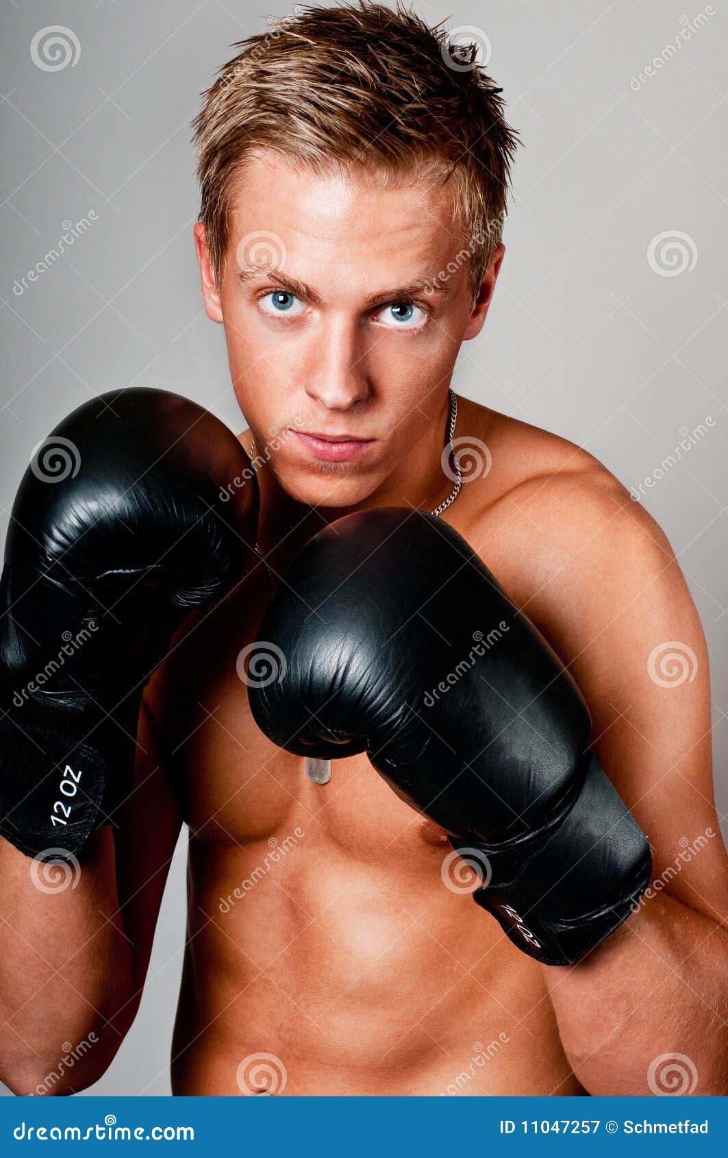 Male kickboxing with guard stock image. Image of boxing 11047257
