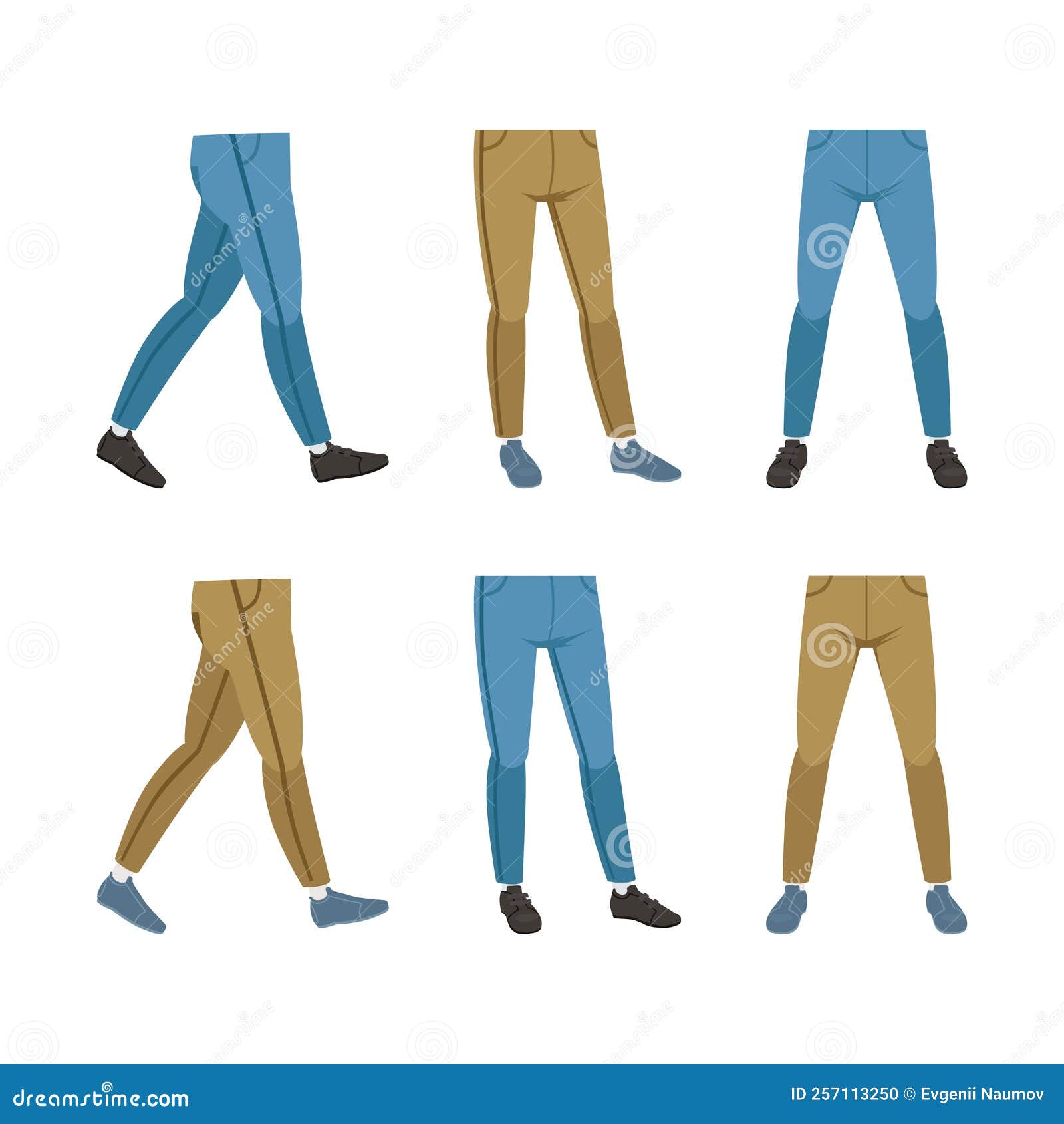 Cartoon jeans vector Stock Vector by ©adekvat 125501756