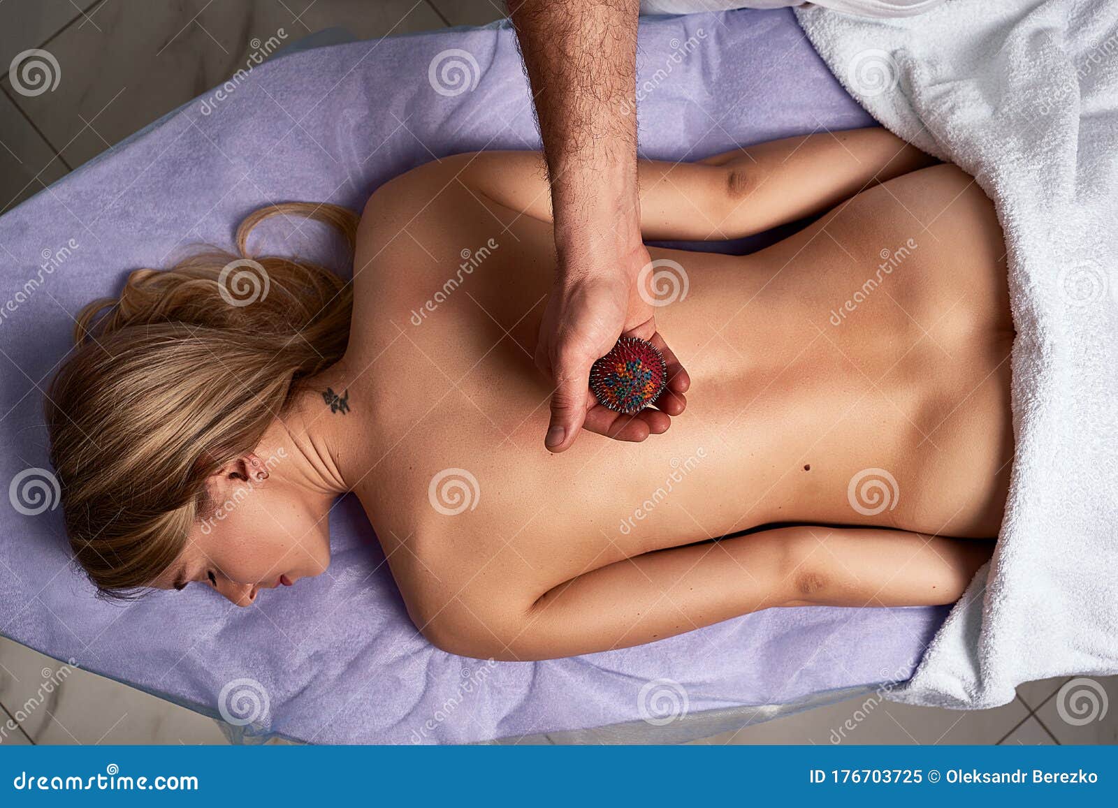 Naked During A Massage