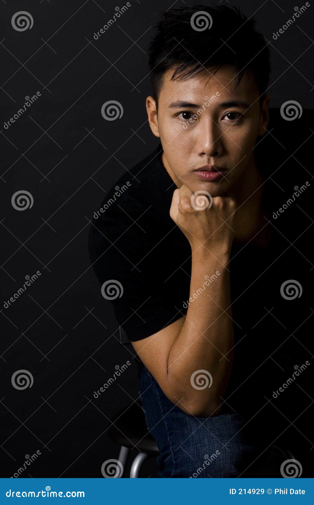 Male Model 10 stock image. Image of looking, individual - 214929