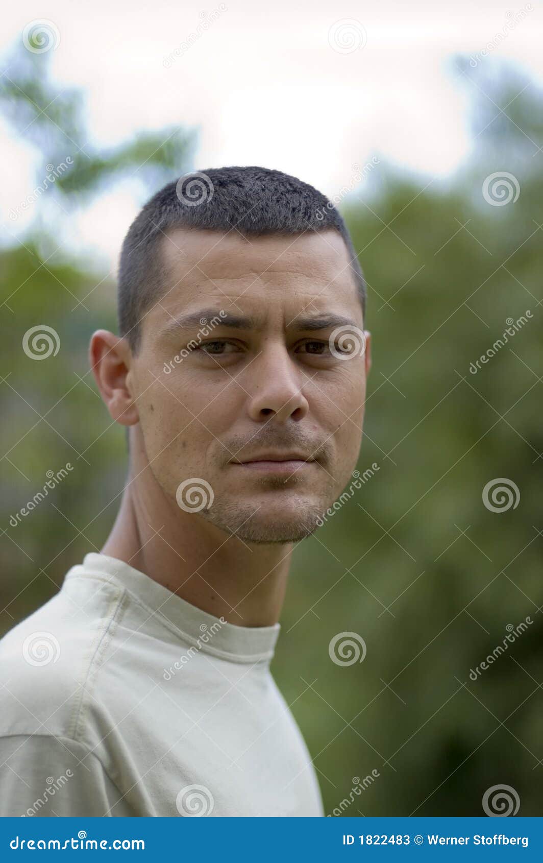Male Model stock image. Image of unshaven, outside, person - 1822483