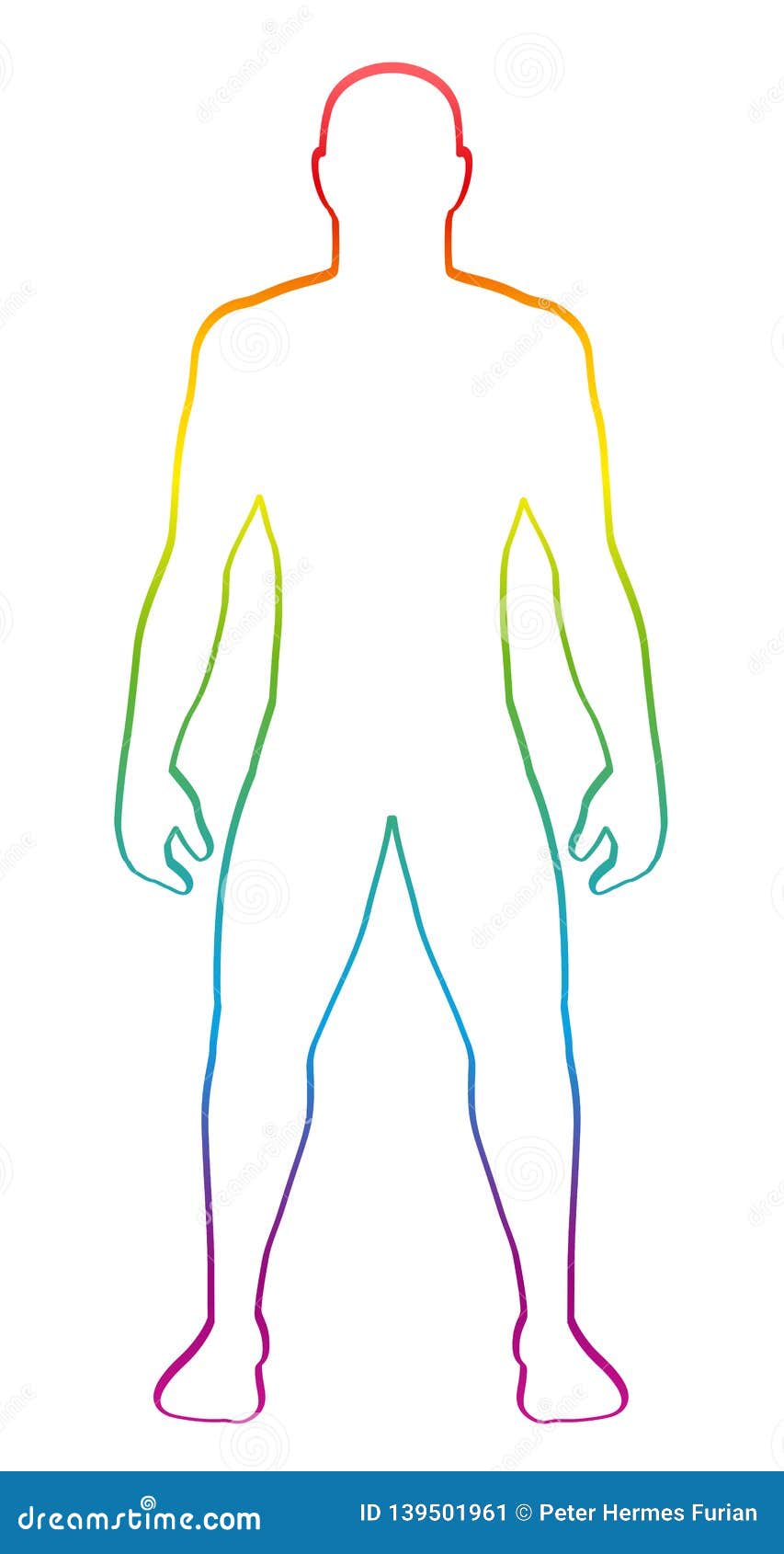 Male Human Body Outline Drawing You can edit any of drawings via our ...